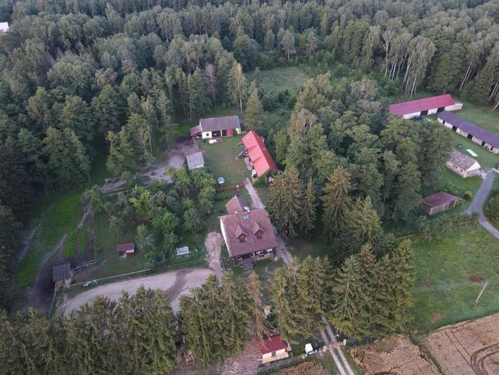Apartament wakacyjny dla 17 osób, z Jacuzzi i Taras oraz Ogród i Sauna w Tykocin