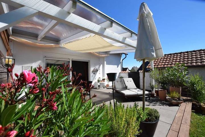 Ferienhaus für 4 Personen, mit Garten