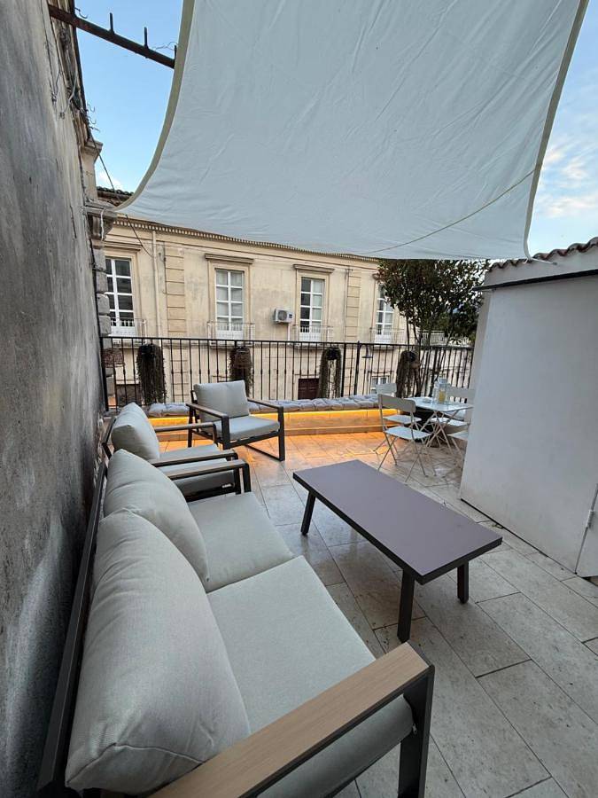 Location de vacances pour 3 personnes, avec Balcon ainsi que Terrasse et Vue à Venafro - 2