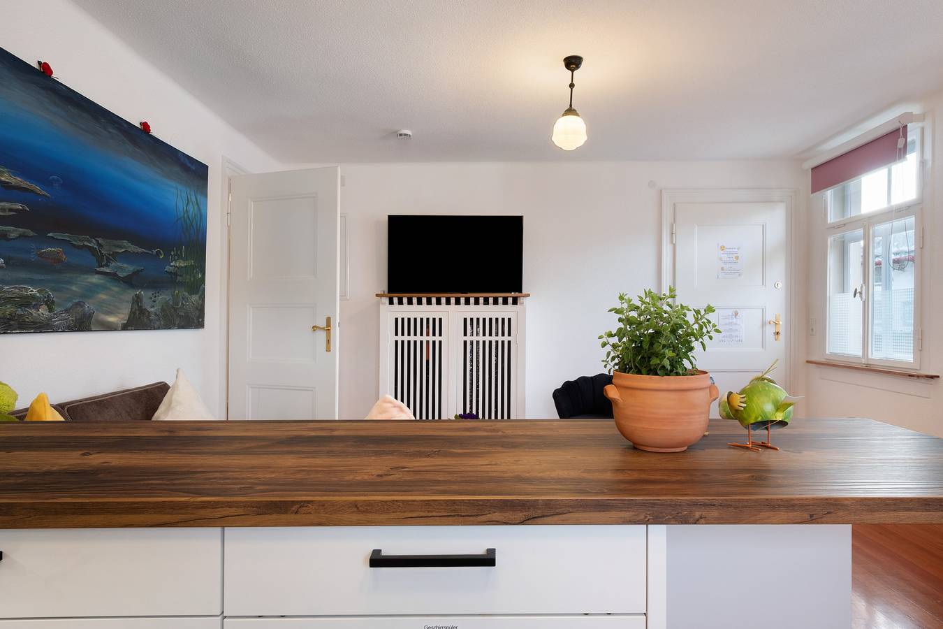 Ganze Wohnung, Ferienwohnung 'Bühlblick' mit Gemeinschaftsterrasse, Gemeinschaftsgarten und Wi-Fi in Suedlicher Schwarzwald, Lenzkirch