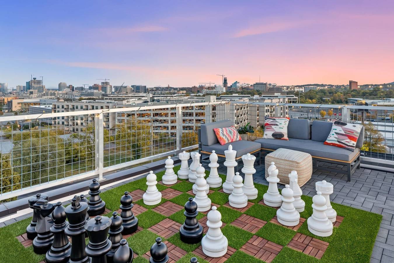 Luxury Retreat Double Rooftop Deck Game Room in Nashville, Tennessee