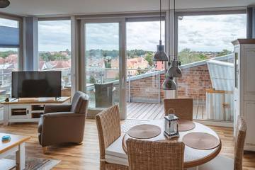 Ferienwohnung für 4 Personen, mit Balkon/Terrasse in Barth