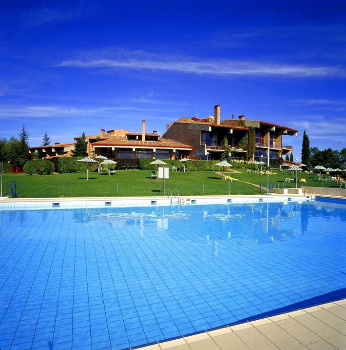 Apartamento para 2 personas, con jardín además de sauna y piscina en Segovia
