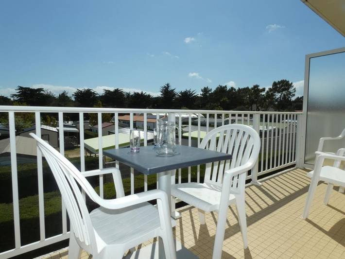 Appartement de vacances pour 5 personnes, avec balcon, animaux acceptés