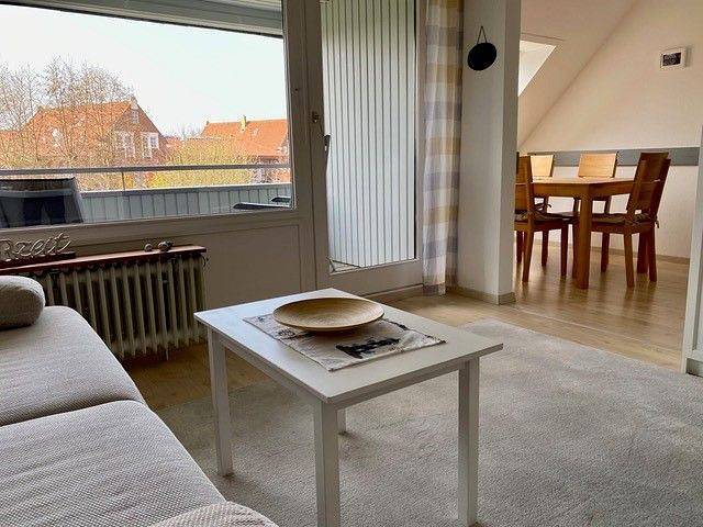 Apartamento entero, Ferienwohnung 'Backbord' im Hus in't Melkerpad mit schöner Loggia. in Langeoog