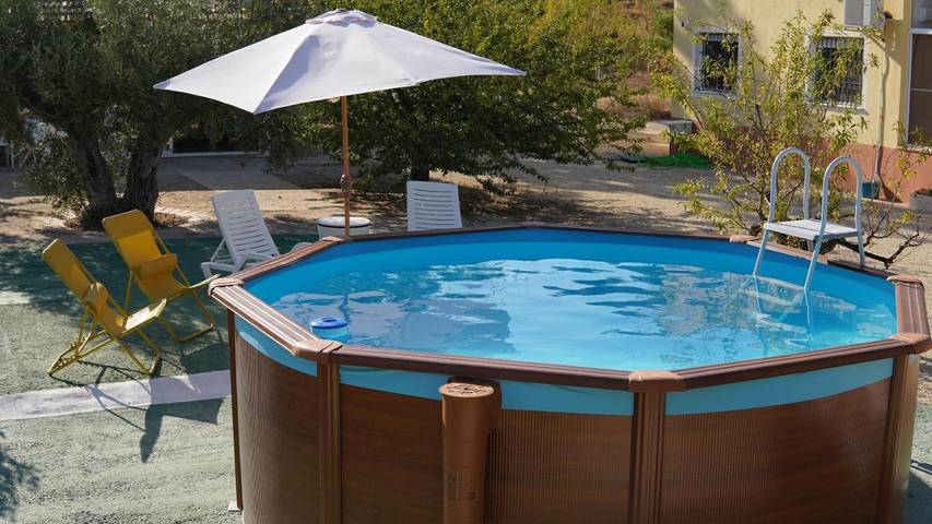 Casa rural para 8 personas, con vistas además de jardín y piscina en Valle de Ricote - 4