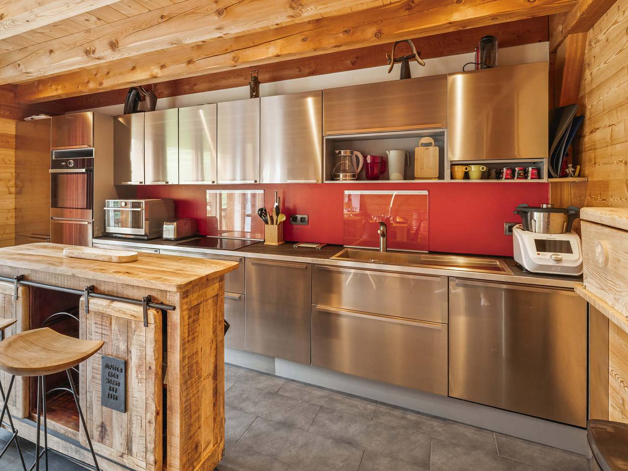 Chalet luminoso cerca del centro del pueblo con zona de relax in Le Monêtier-les-Bains, Serre Chevalier