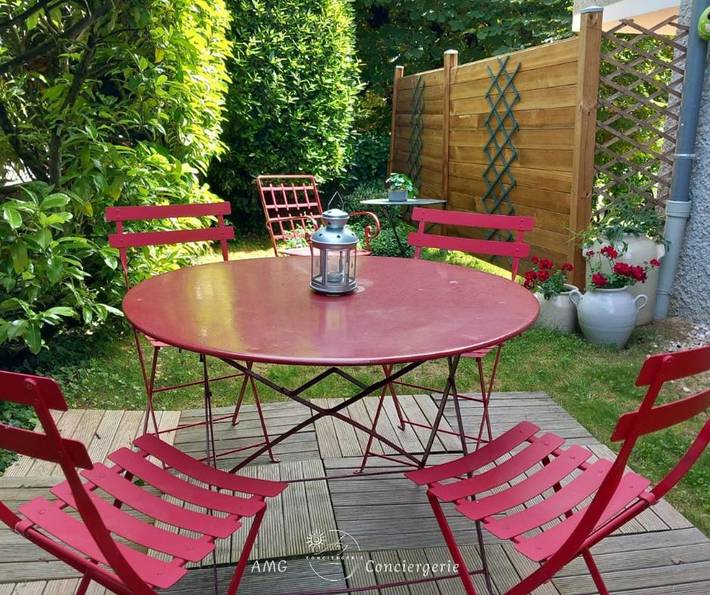 Location de vacances pour 4 personnes, avec jardin et vue dans Port d'Albigny - 4