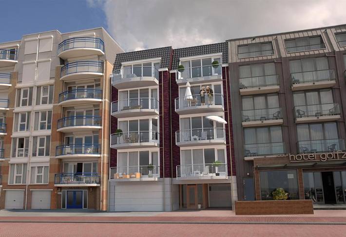 Bungalow voor 6 personen, met Balkon en Uitzicht in Egmond aan Zee