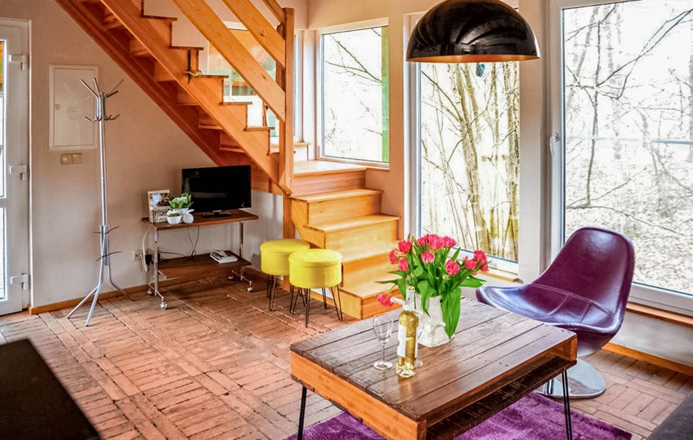 Holiday home for 6 people with sauna in Tuchola Forest