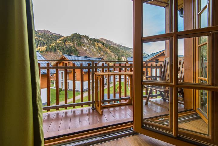 Hütte für 3 Personen, mit Balkon und Sauna sowie Pool, mit Haustier in Rauris - 4