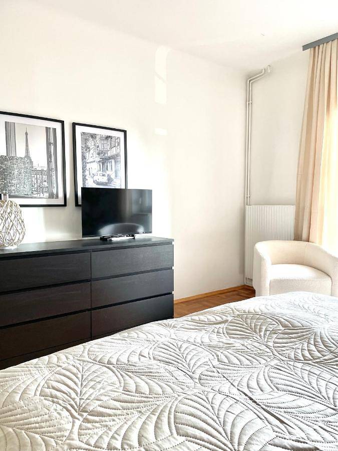 Ferienwohnung für 4 Personen, mit Garten und Ausblick in Sankt Pölten