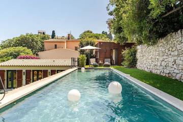 Villa pour 8 personnes, animaux acceptés à Saint-Jean-Cap-Ferrat