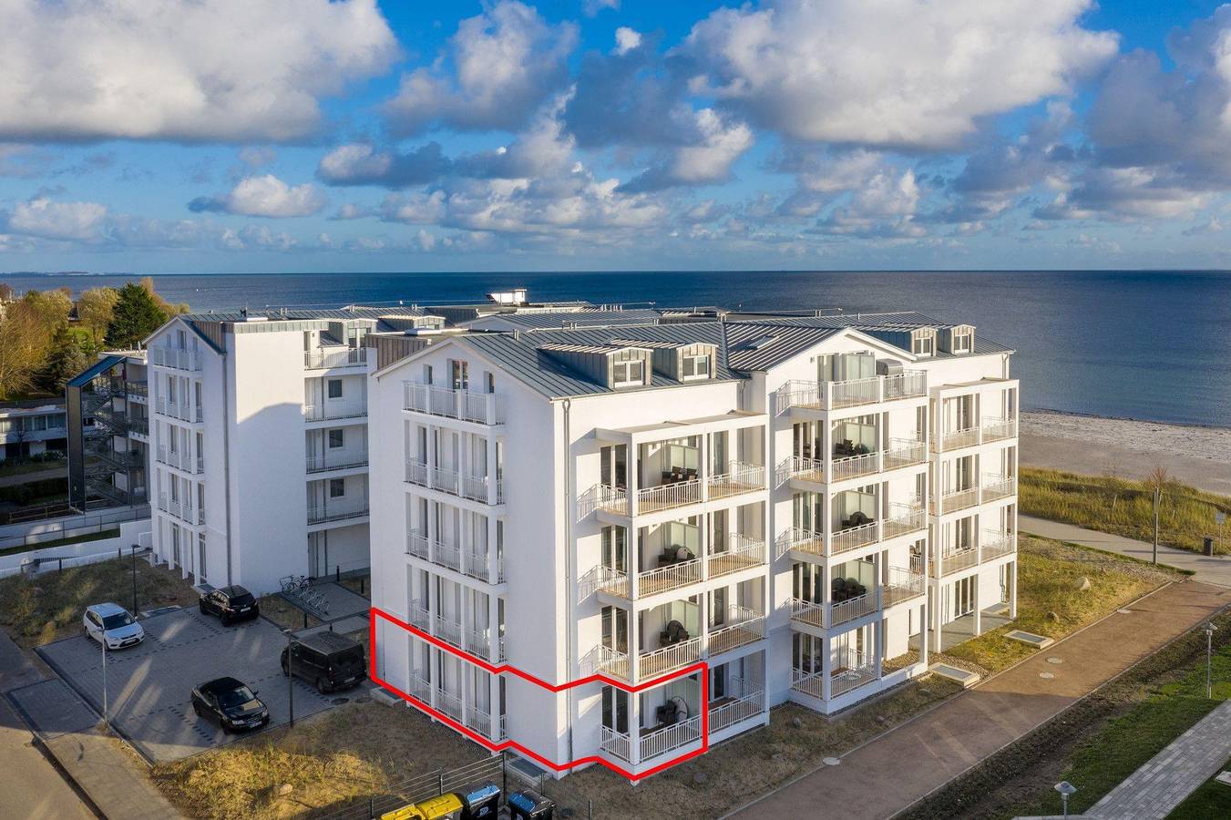 Ganze Ferienwohnung, Apartmentanlage Meerblickvilla 0-01 in Großenbrode, Ostholstein