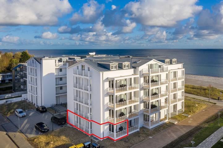 Ferienwohnung für 4 Personen, mit Balkon und Sauna in Großenbrode