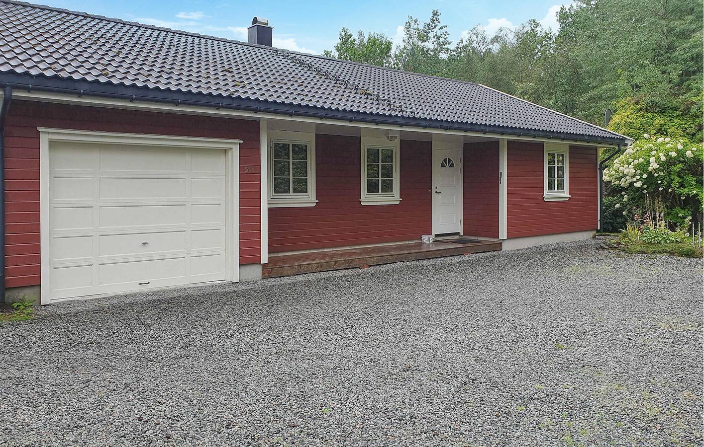 Ferienhaus für 6 Personen mit Terrasse in Farsund