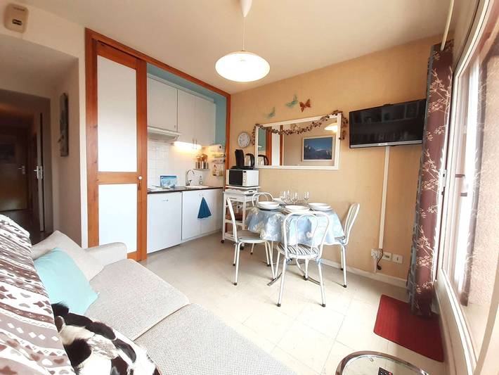 Studio entier, Studio cosy 4 couchages à Saint-Lary-Soulan avec kitchenette équipée in Saint-Lary-Soulan, Parc national des Pyrénées