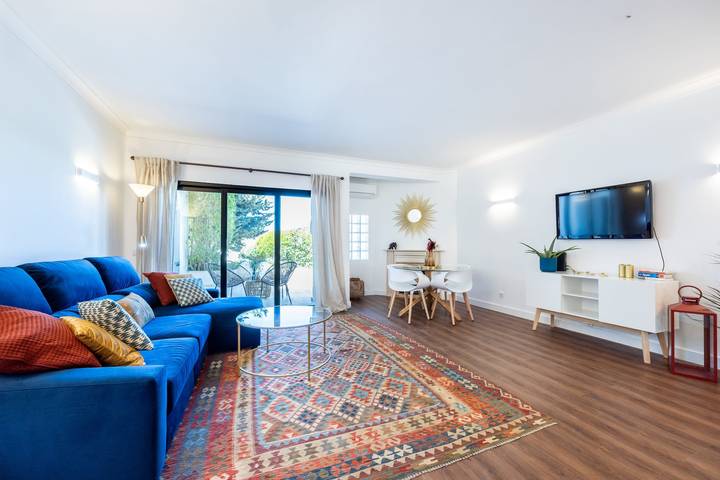 Casa de férias para 6 pessoas, com Varanda e Terraço em Ferragudo