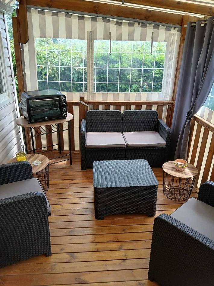 Bungalow charmant à Meschers-sur-Gironde avec piscine partagée in Meschers-sur-Gironde, Région de Rochefort