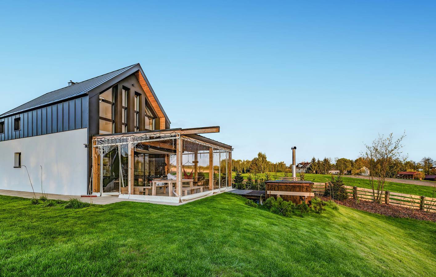 Ferienhaus für 8 Personen mit Terrasse in Kujawien-Pommern