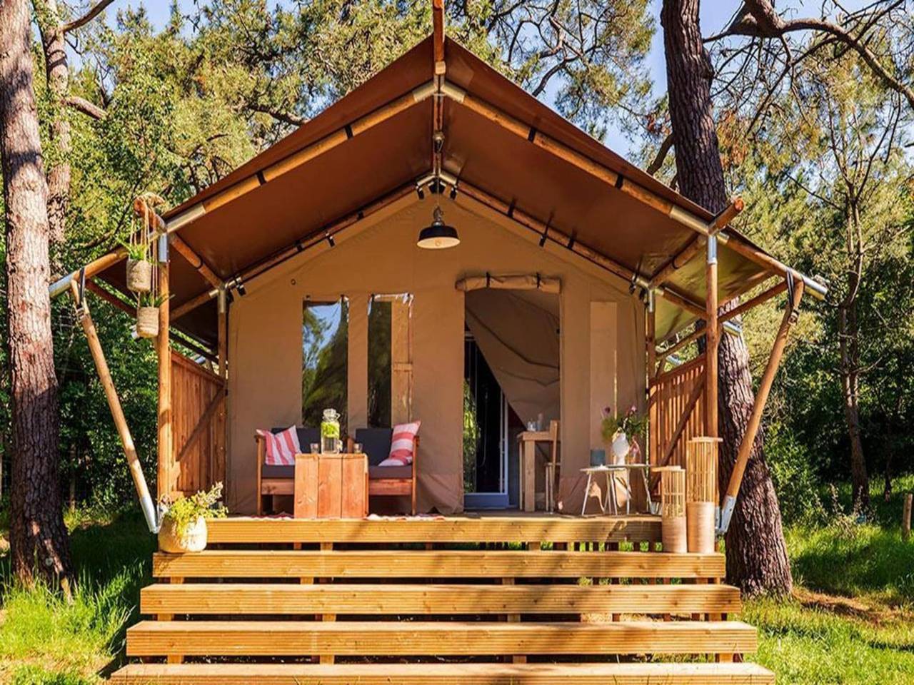 Glamping voor 4 Personen in Manhay, Provincie Luxemburg