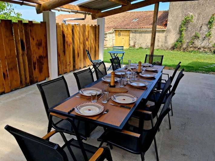 Maison de vacances pour 7 personnes, avec Terrasse ainsi que Jardin et Vue