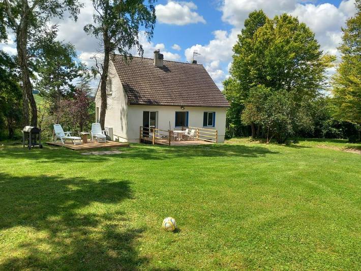 Location de vacances pour 10 personnes, avec jardin et vue, animaux acceptés dans Breny