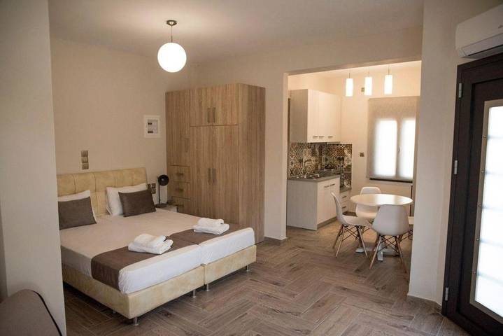 Appartement de vacances pour 2 personnes, avec Balcon et Terrasse ainsi que Jardin et Vue