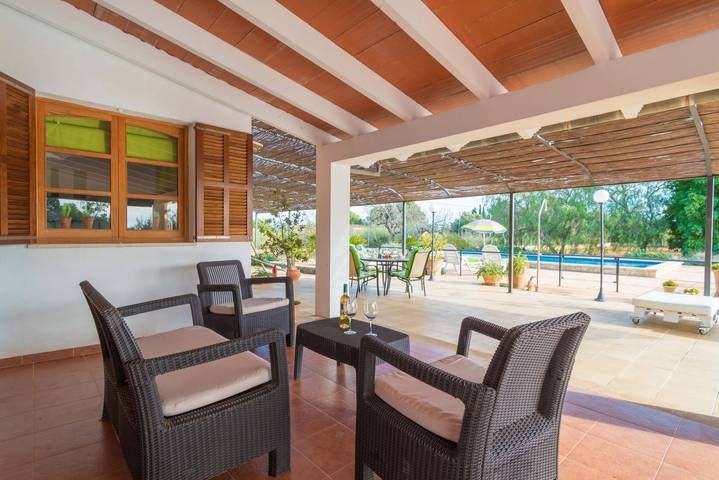 Villa für 3 Personen mit Terrasse in Binissalem, Mallorca Inselmitte