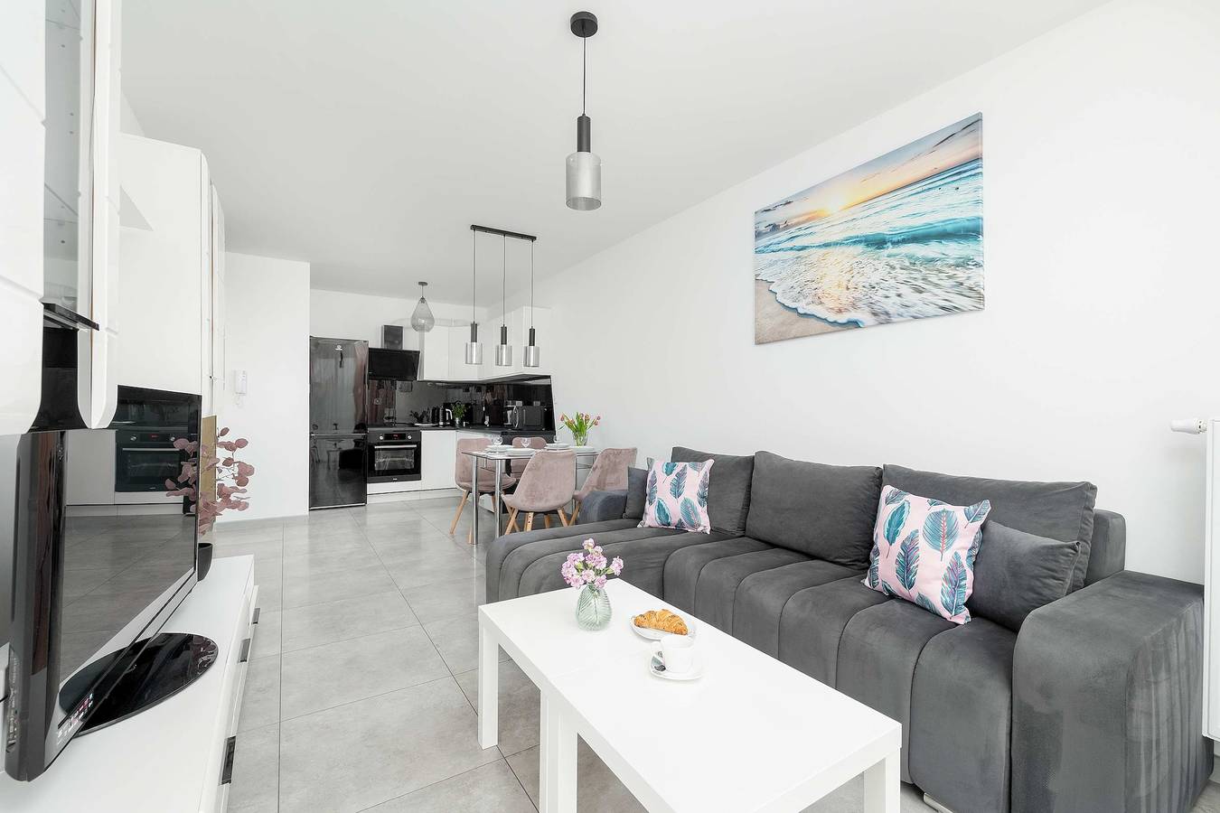 Appartement entier, Perłowa Przystań | Elegant Apartment | Pool in Kołobrzeg, Mer Baltique polonaise