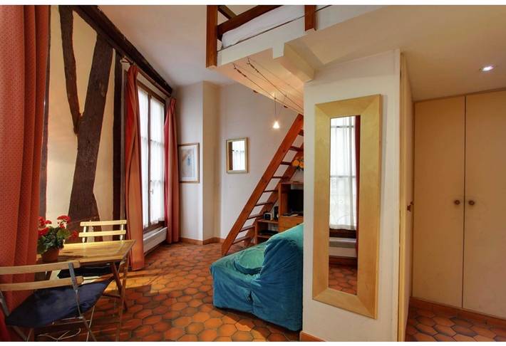Studio for 4 personer i Paris