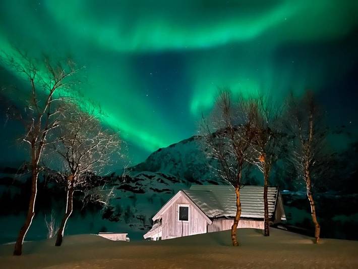 Ferienhaus für 10 Personen, mit Garten und Seeblick sowie Ausblick in Vesterålen - 2