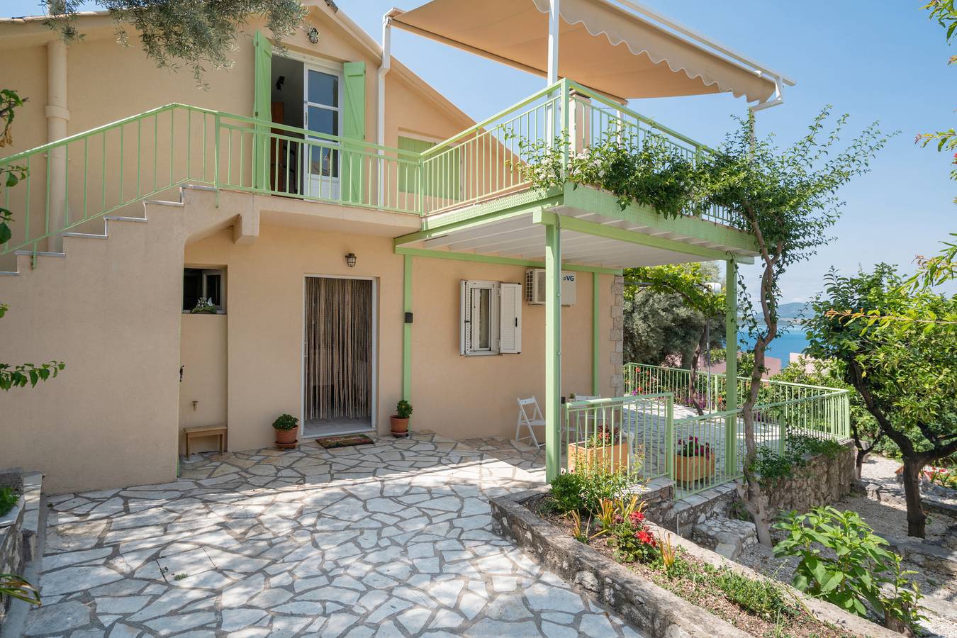 Casa vacanze 'Nikiana Hideaway' con vista mare, Wi-Fi e aria condizionata in Nikiana, Alexandros