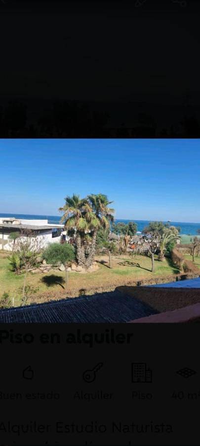 Apartamento para 4 personas, con terraza y vistas en Vera Playa Naturista