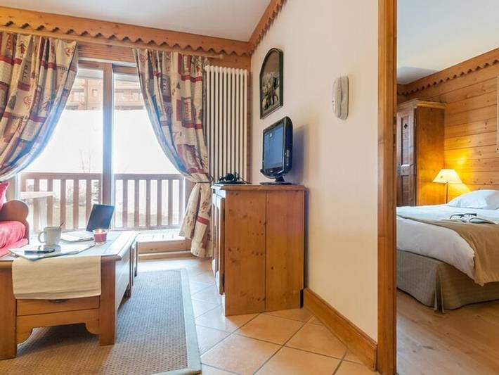 Résidence Pierre & Vacances Premium Le Roselend - Wohnung 3 personen - 1 Schlafzimmer - Balkon in Valezan, La Plagne-Tarentaise