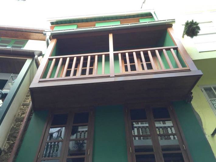 Apartamento para 4 personas, con Balcón y Terraza en Puentedeume