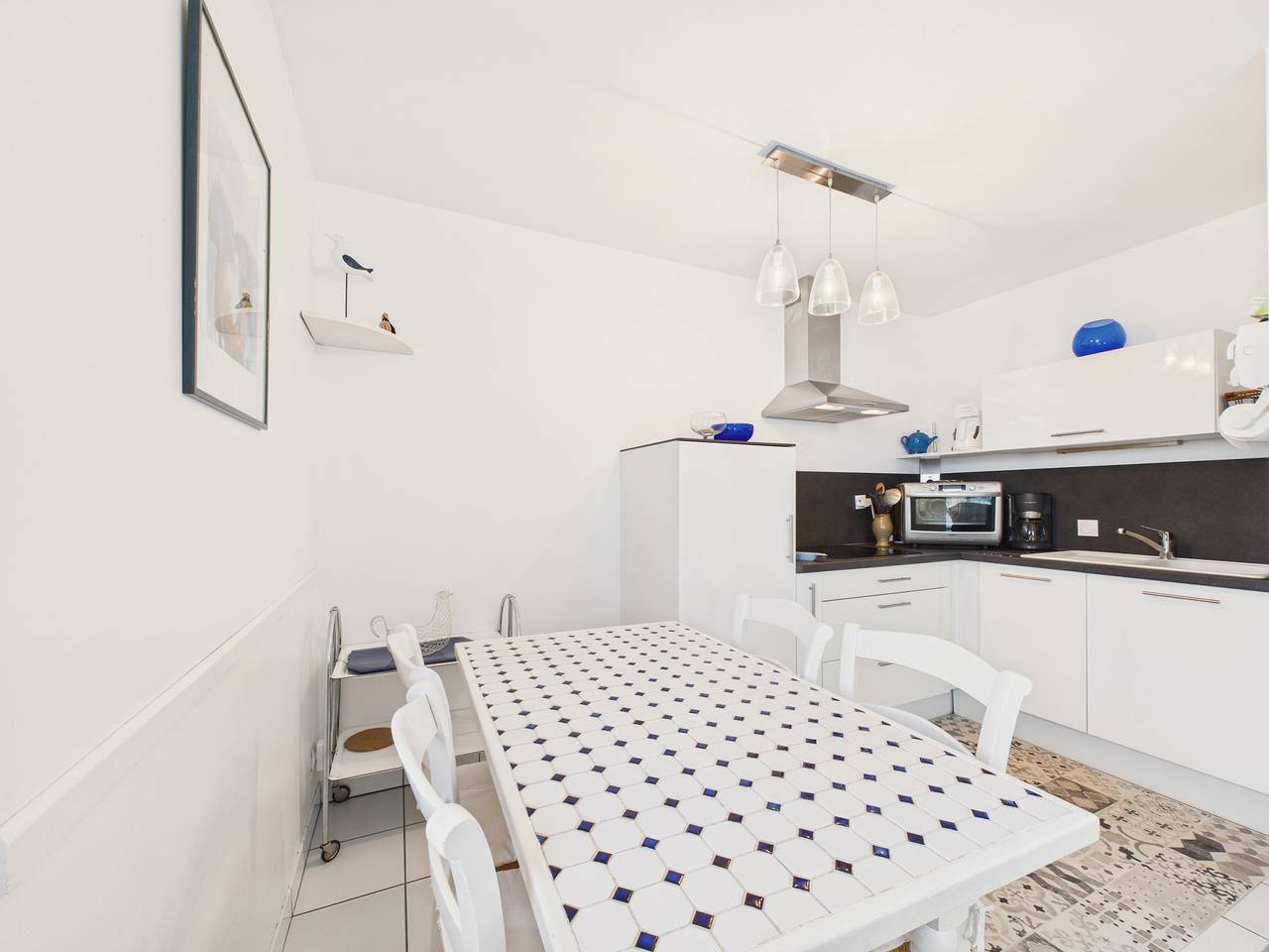 Appartement entier, Face à la mer - Appartement pour 2 avec balcon in Port Blanc (Penvénan), Penvénan
