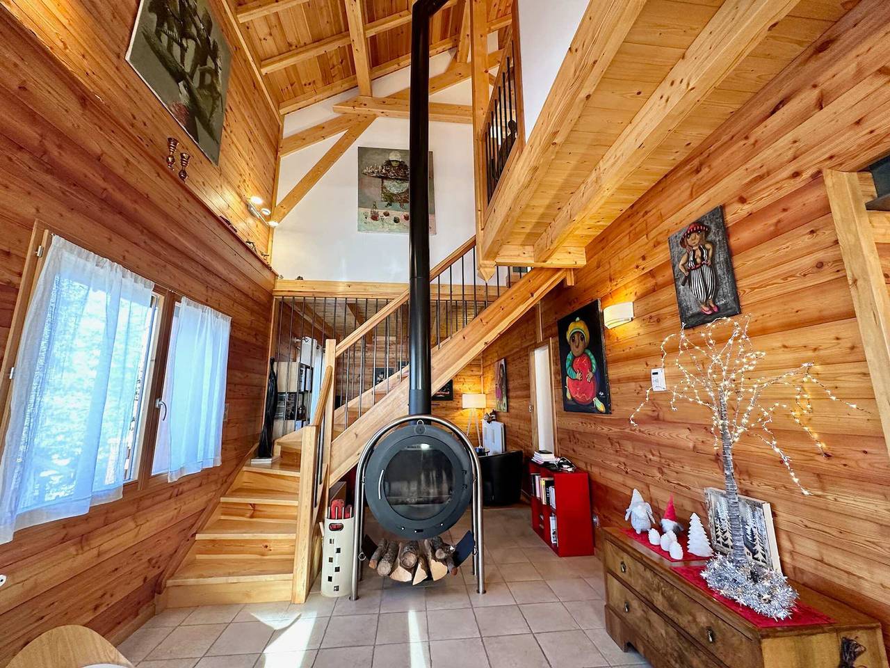 Familienchalet mit Sauna und Fitnessraum, 2 Parkplätze in Vars (station de ski), Vars