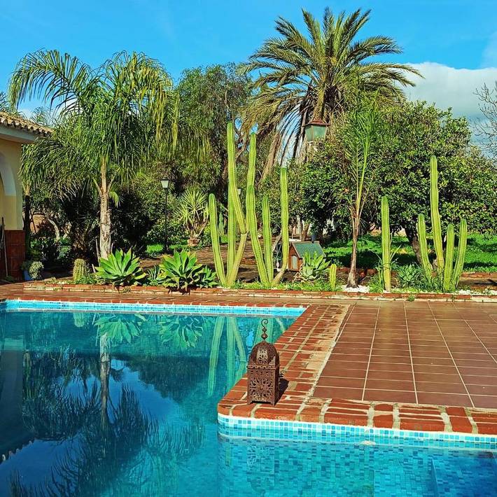 Apartamento para 2 personas, con jardín y piscina en Alcalá de Guadaíra