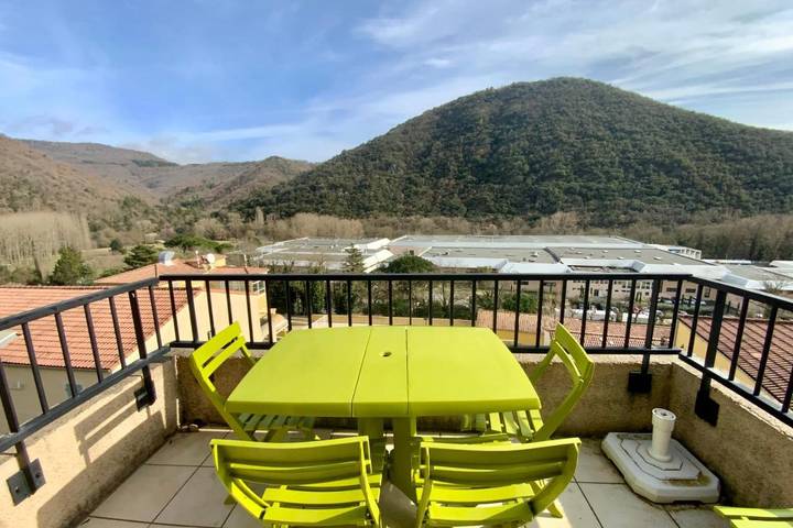 Maison de vacances pour 6 personnes, avec balcon