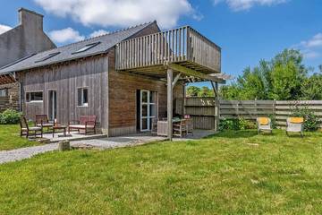 Gîte pour 5 personnes, avec jardin, animaux acceptés à Goulven