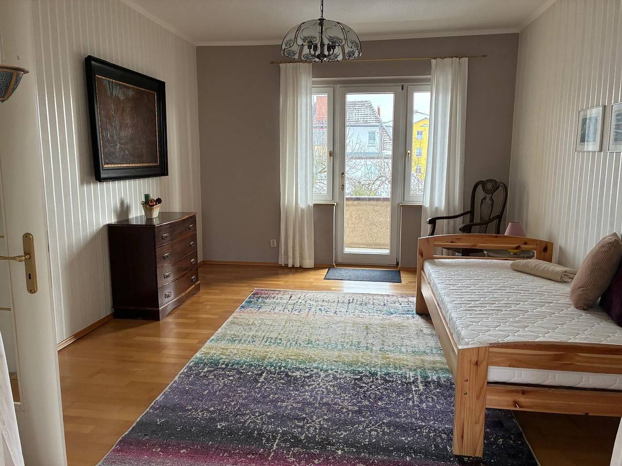 Apartamento entero, Apartamento 'Angelika' con terraza privada, balcón y Wi-Fi in Waren (Müritz), Lago Müritz