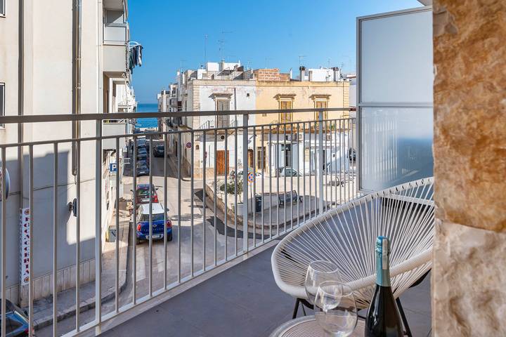 Gîte pour 4 personnes, avec balcon et vue sur l’océan à Polignano a Mare - 2