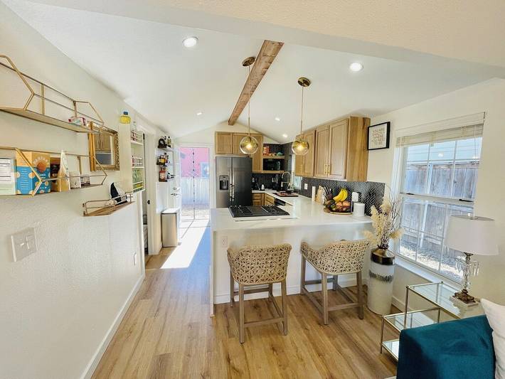 Vacation house for 4 people, with yard and terrace, with pets in Austin (TX)