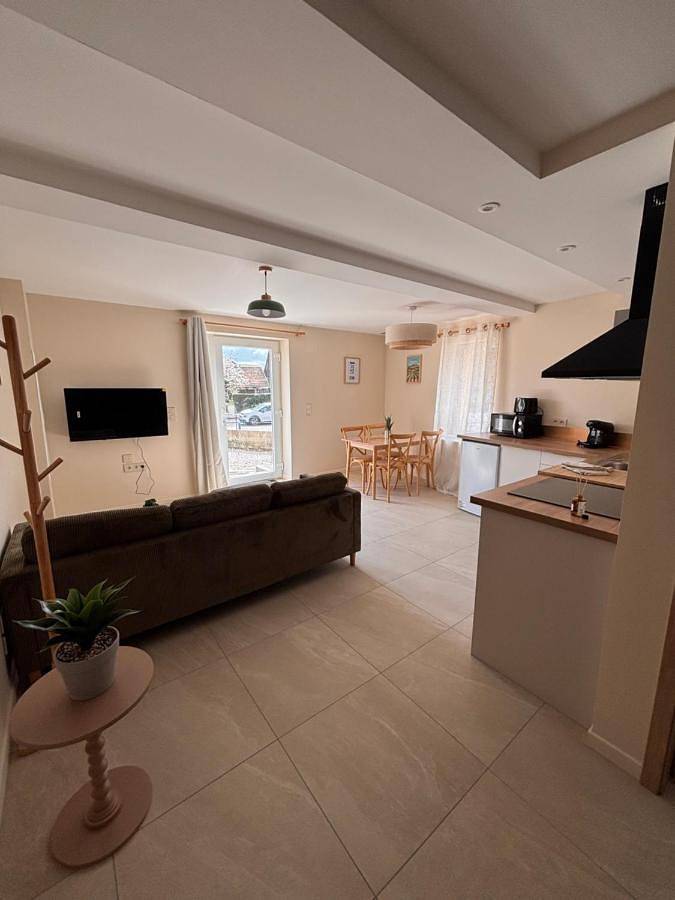 Appartement entier, Logement proche Europa-Parc Au fil du Rhin bis in Marckolsheim, Région de Sélestat-Erstein