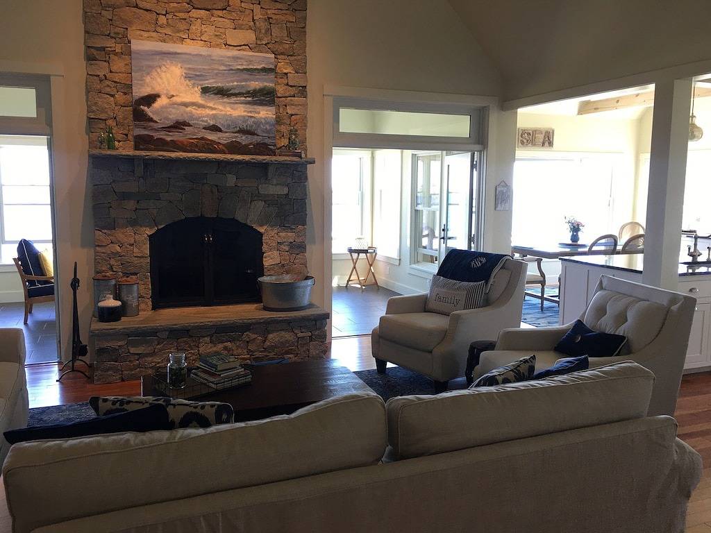 Ganze Wohnung, Boothbay / Ocean Point 1/1 Klimatisiertes Apartment am Meer in Boothbay, Lincoln County (Maine)