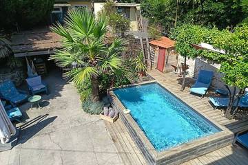 Villa pour 6 personnes, avec balcon et jardin dans Cap d’Antibes