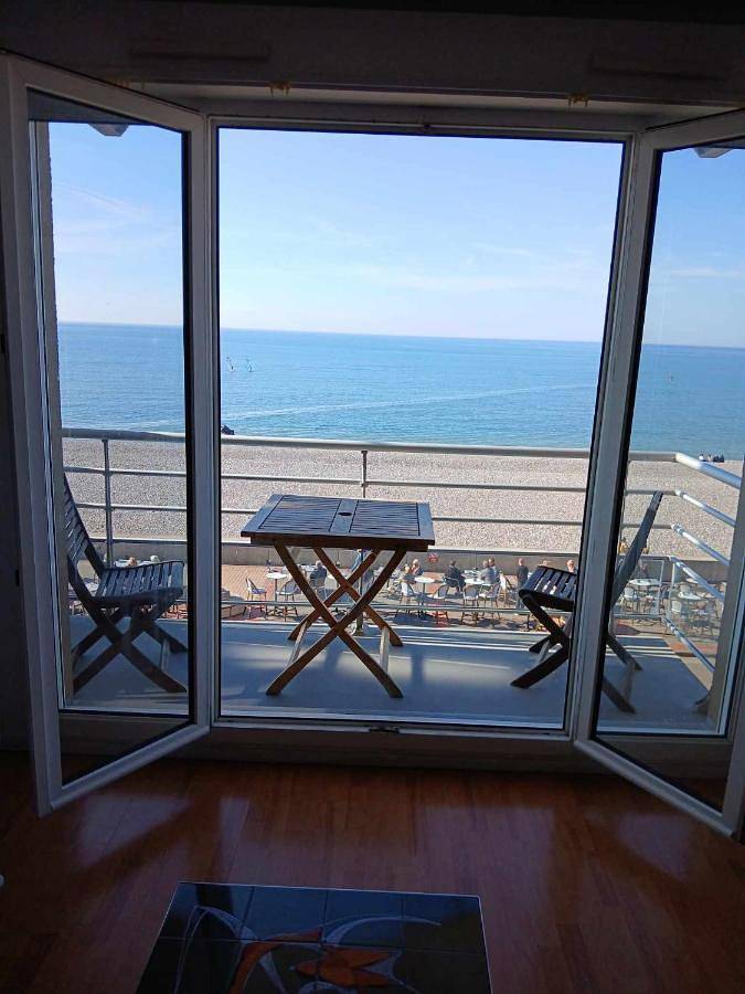 Appartement de vacances pour 2 personnes, avec Balcon ainsi que Terrasse et Vue à Mers-les-Bains