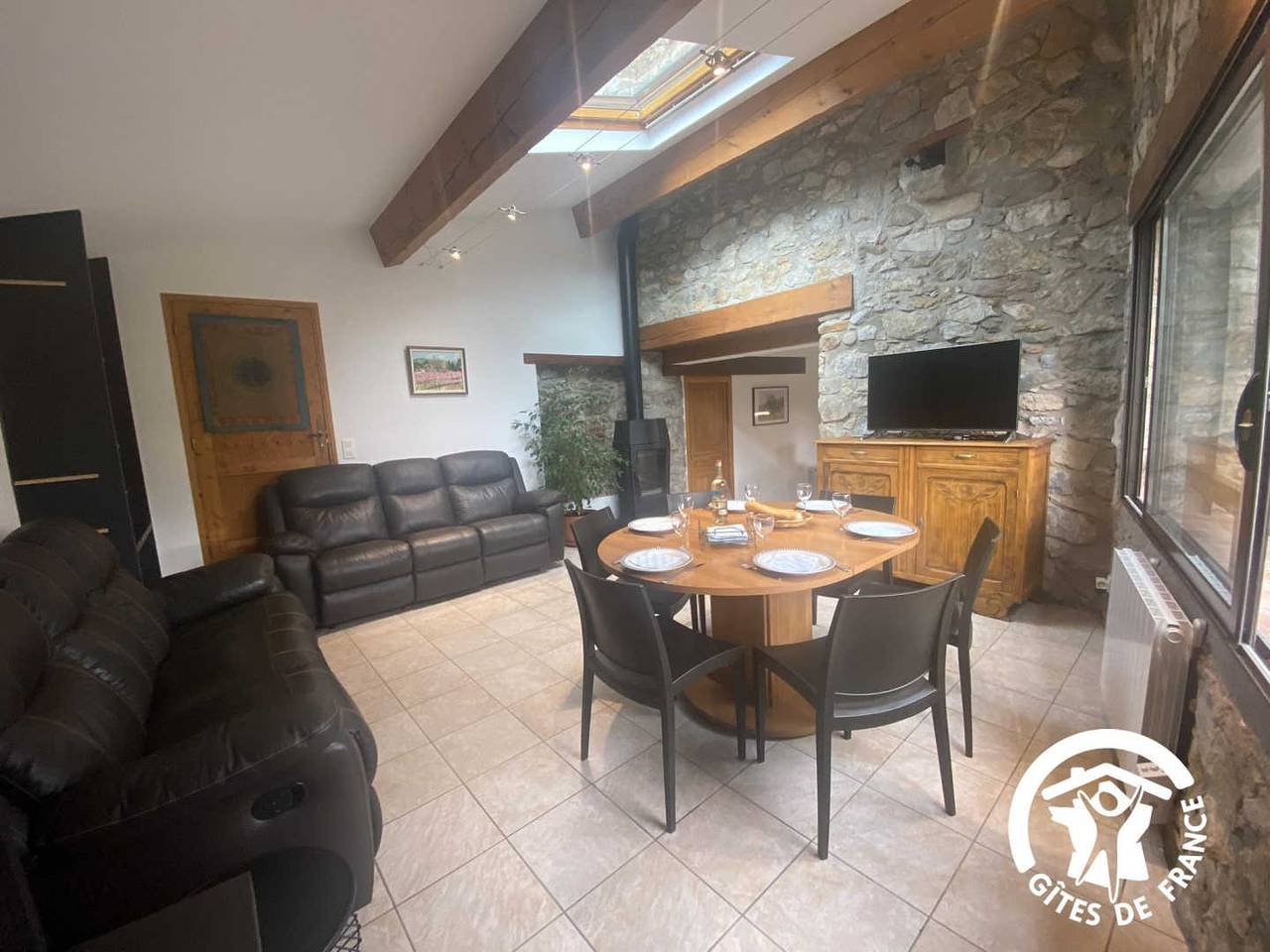 Gîte für 6 Personen mit Garten in Reynès, Céret und Umgebung