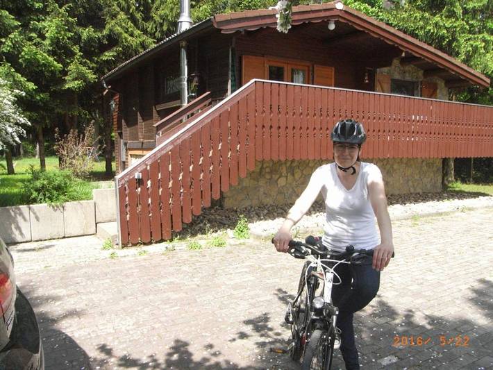 Ferienhaus für 6 Personen, mit Balkon und Terrasse sowie Garten und Sauna im Odenwald